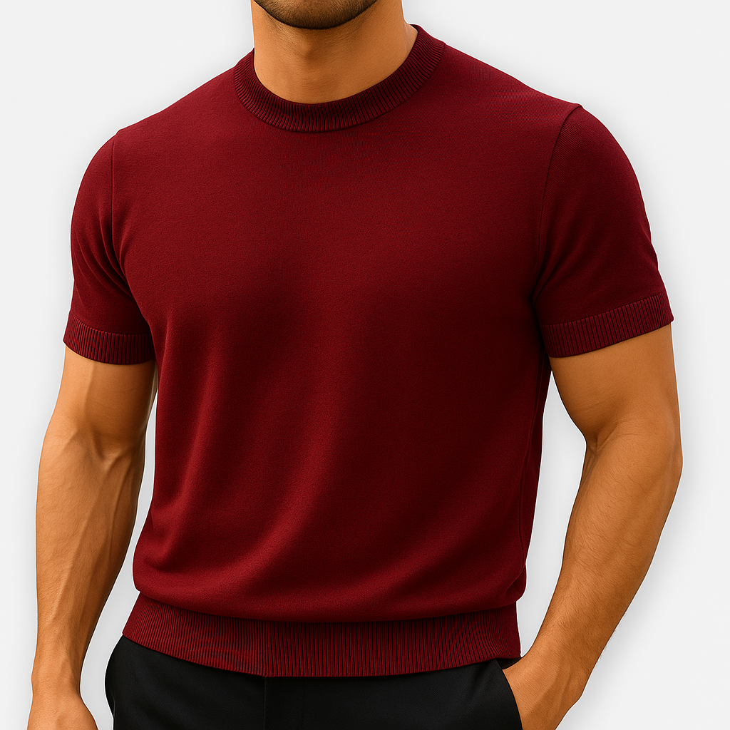 Men's Short Sleeve Shirt Premium Fabric