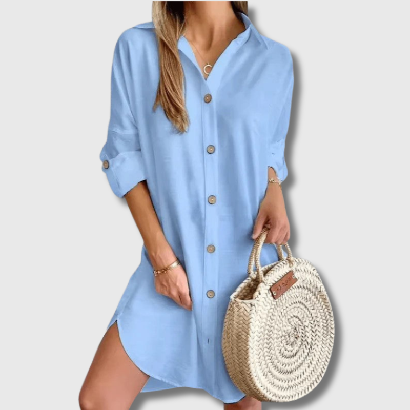 Elegant Shirt Dress 1