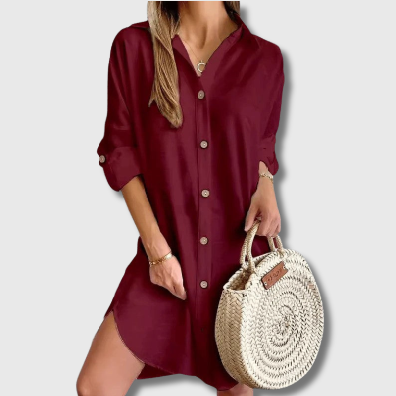 Elegant Shirt Dress 4